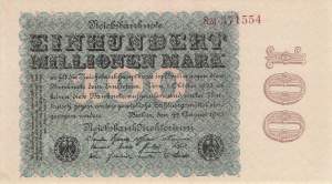 100 Millionen Mark 1923